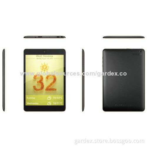 7.85-inch Android Tablet PCs, Allwinner Chipset, A23 Dual-core, 2,800mAh Li-polymer Battery